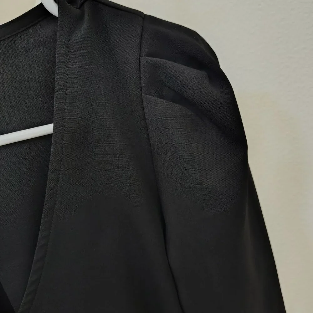 Tuckernuck Black Tetley Top Blouse
